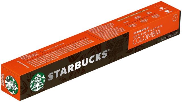 Starbucks Nespresso Single Origin Colombia 10 kaps/57g kahvikapseli