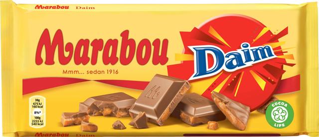 Marabou Daim suklaalevy  200g