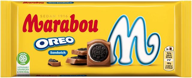 Marabou Oreo Sandwich suklaalevy 92g