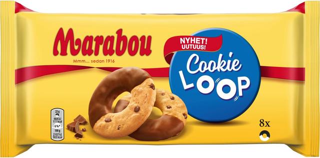 Marabou Cookie Loop cookies 156g