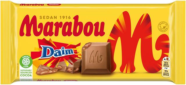 Marabou Daim suklaalevy  200g