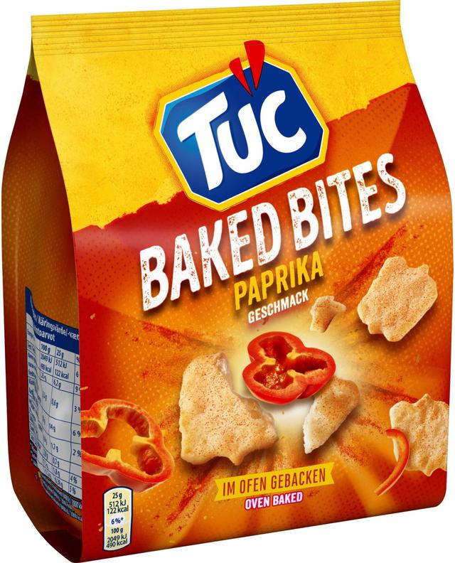 TUC Baked Bites Paprika suolakeksi 110g