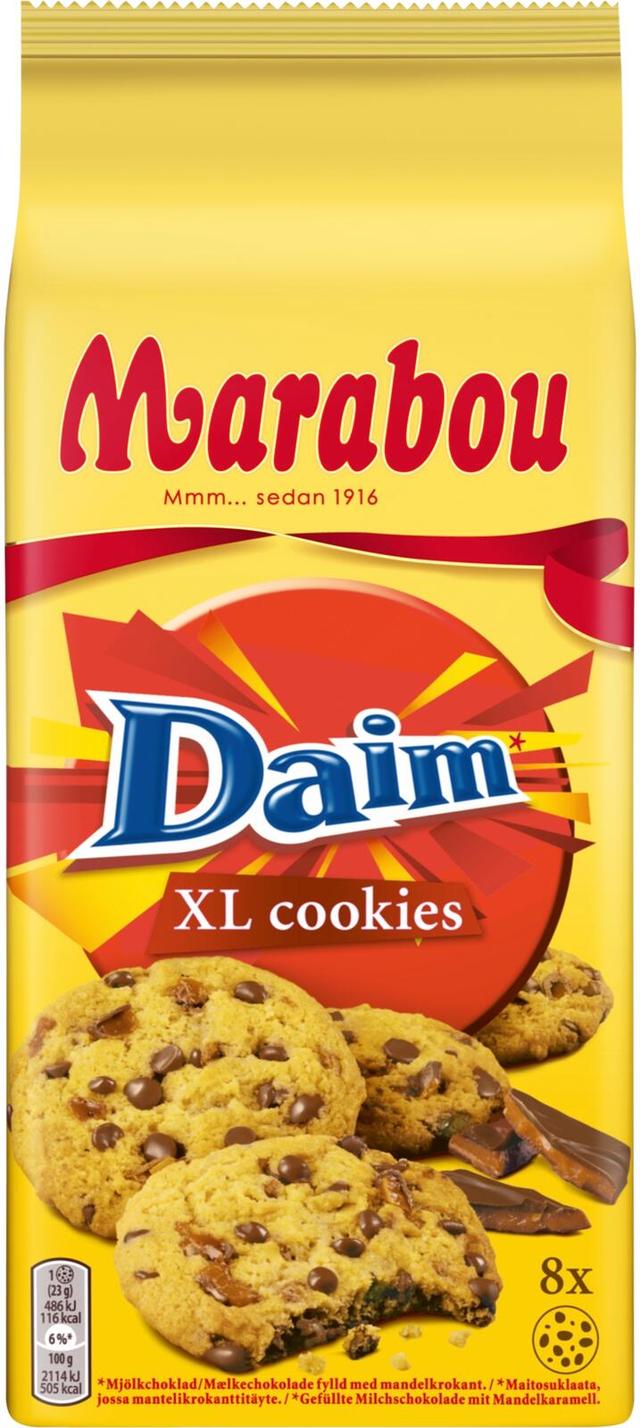 Marabou Daim XL Cookies 184g