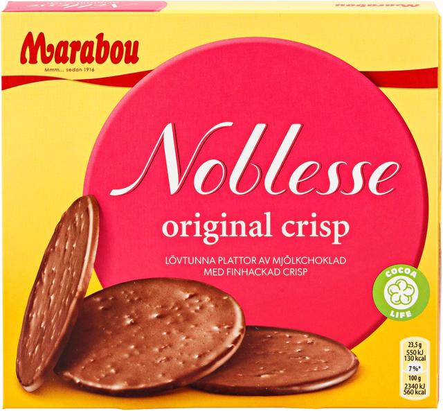Marabou Noblesse Original Crisp praliner 150g