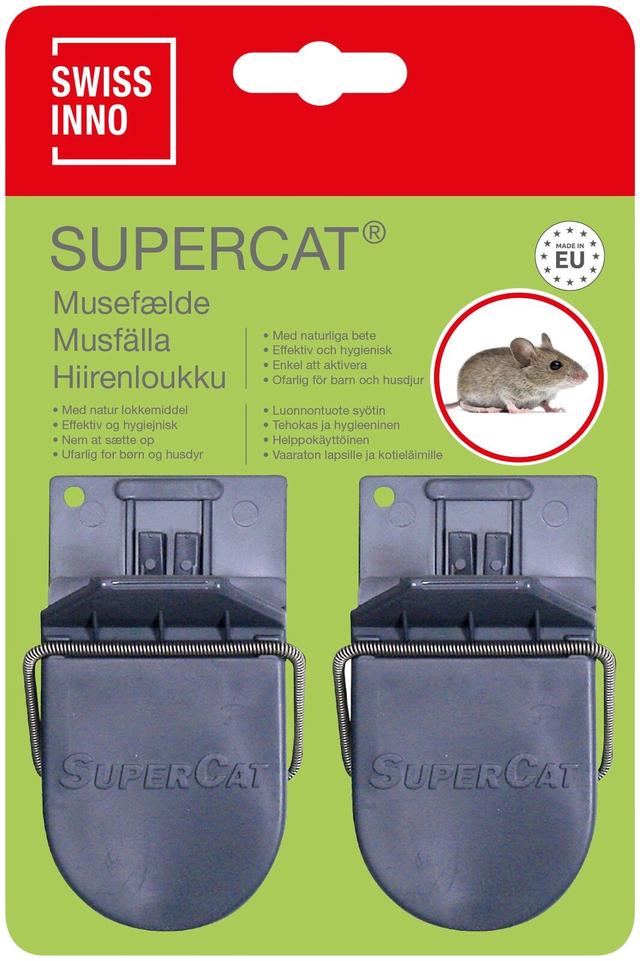 SuperCat hiirenloukku 2kpl