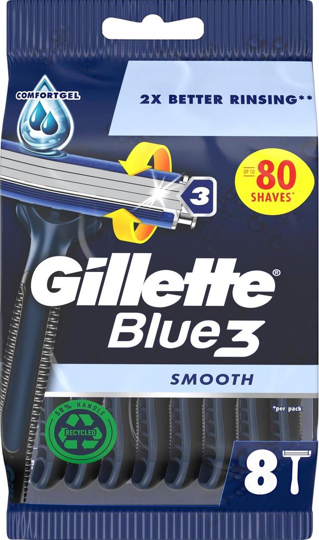 Gillette Blue3 Smooth 8kpl varsiterä