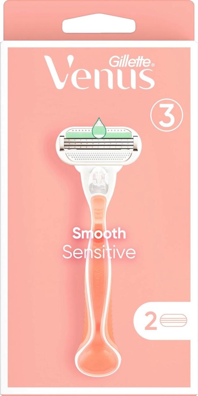 Gillette Venus Smooth Sensitive ihokarvanajohöylä+1 terä