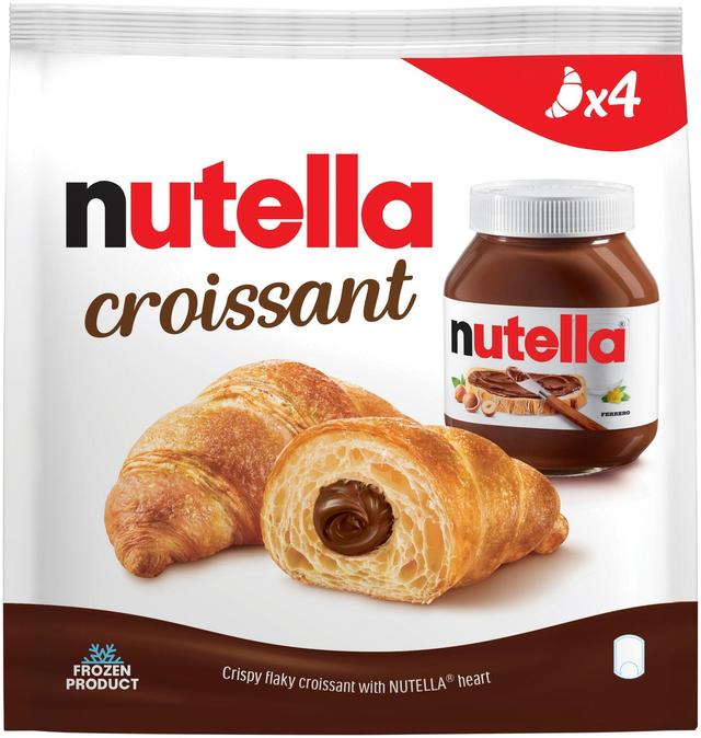 Nutella Croissant 340g, pakastettu ja paistovalmis.