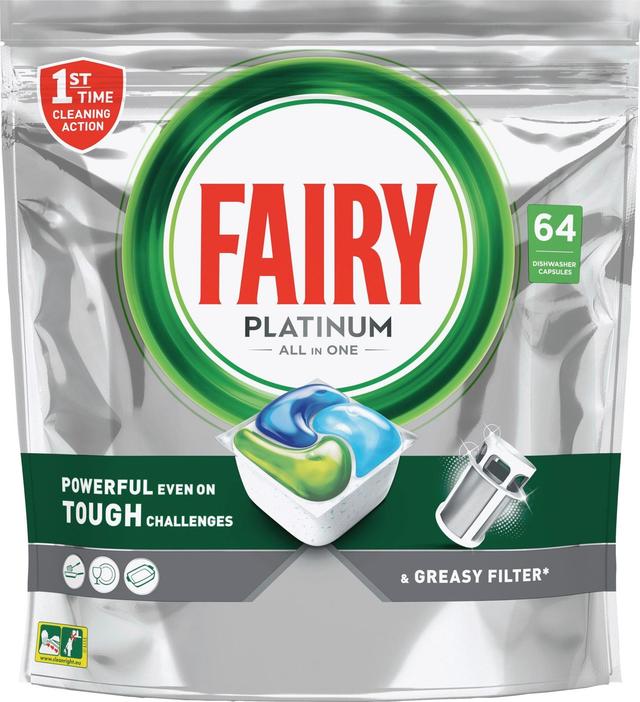 Fairy Platinum All in One Original 64kpl konetiskitabletti