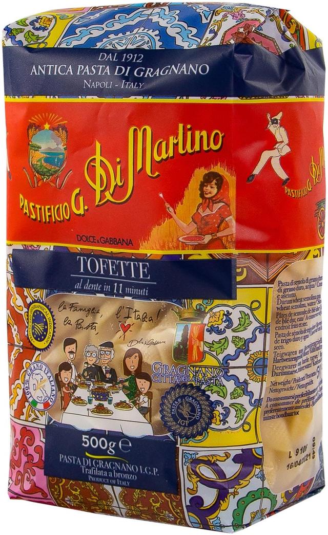 Dolce&Gabbana Tofette Durumvehnä Pasta 500g