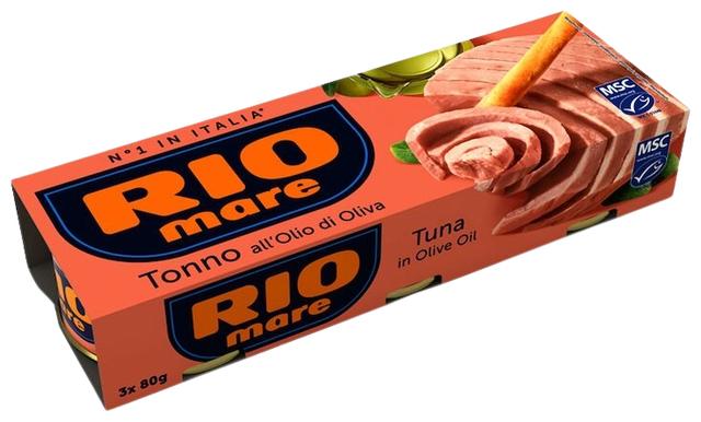 3x80g/52g Rio Mare MSC tonnikala oliiviöljyssä