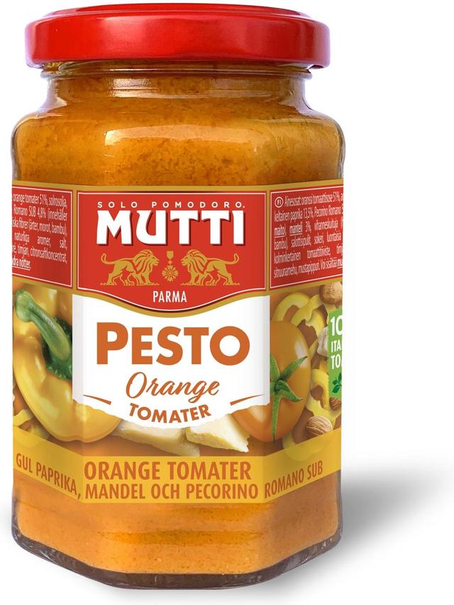 Mutti oranssi tomaattipesto 180g