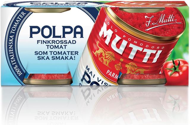 Mutti Polpa hieno tomaattimurska 2x210g