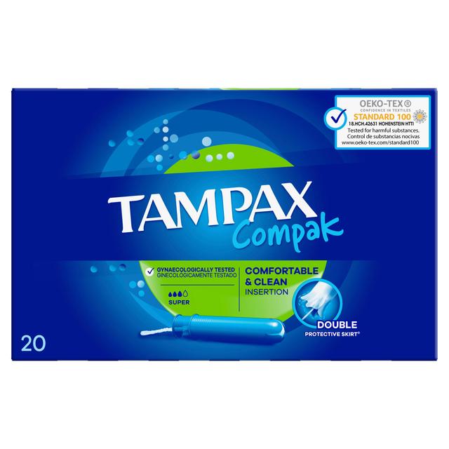 Tampax 20kpl Compak Super tamponi