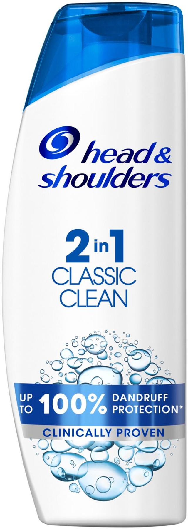head&shoulders 2in1 Classic Clean 225ml shampoo