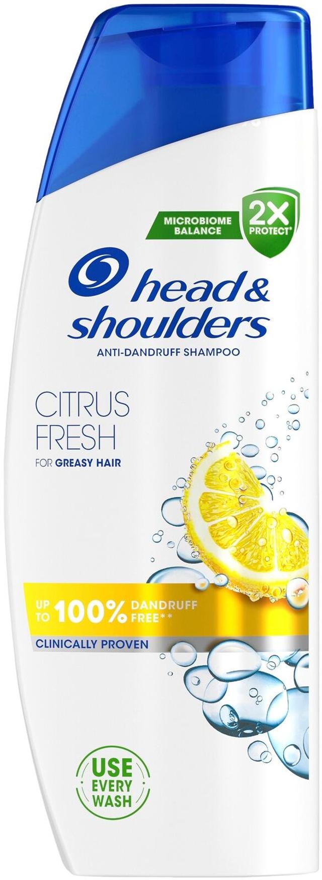 head&shoulders Citrus Fresh 250ml shampoo