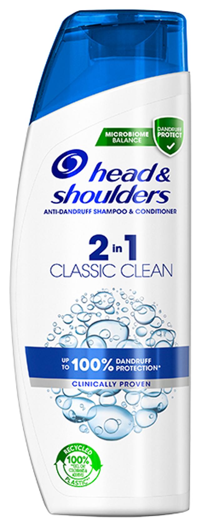 head&shoulders 2in1 Classic Clean 450ml shampoo
