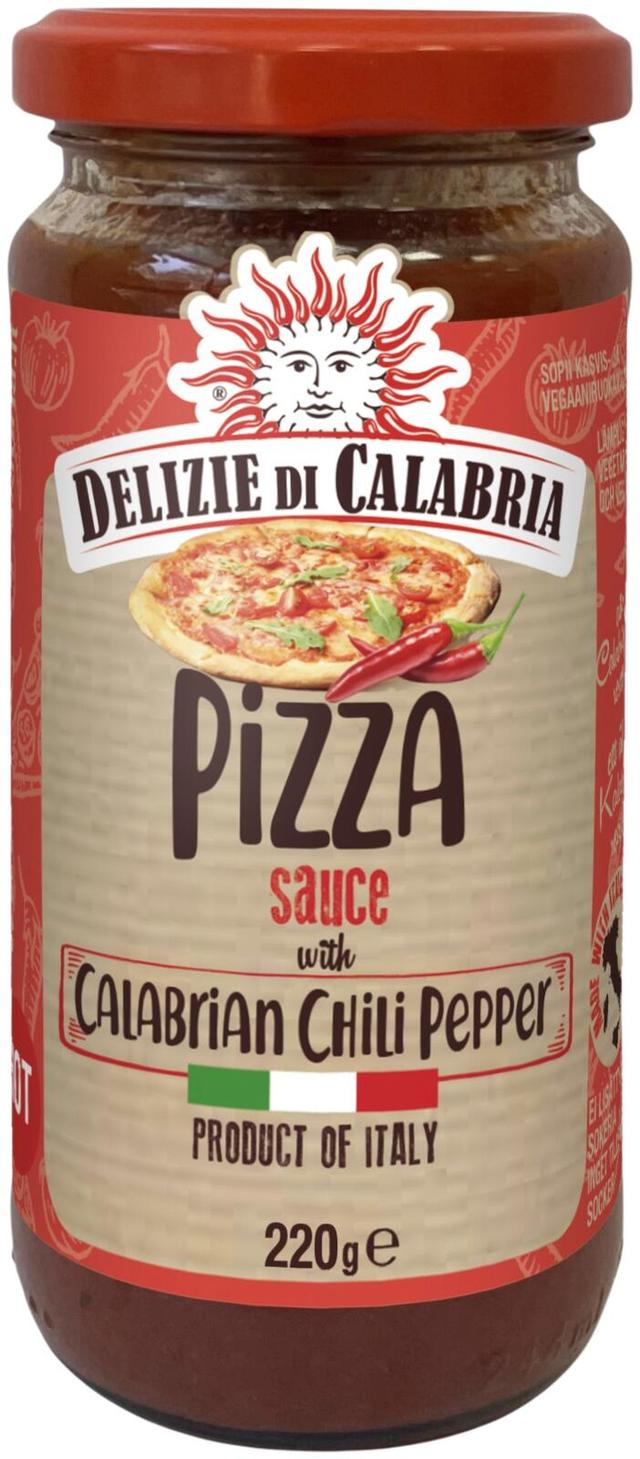 Delizie di Calabria pizzakastike 220g