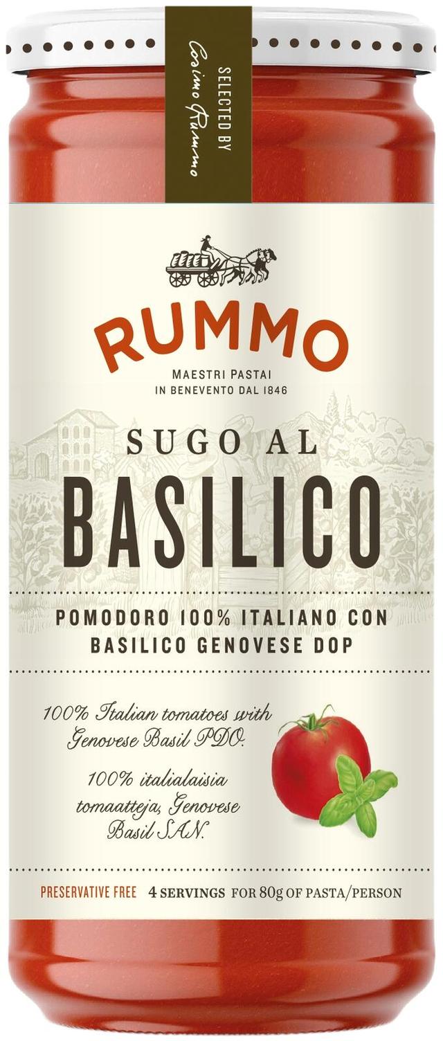 Rummo Sugo al basilico pastakastike 340g