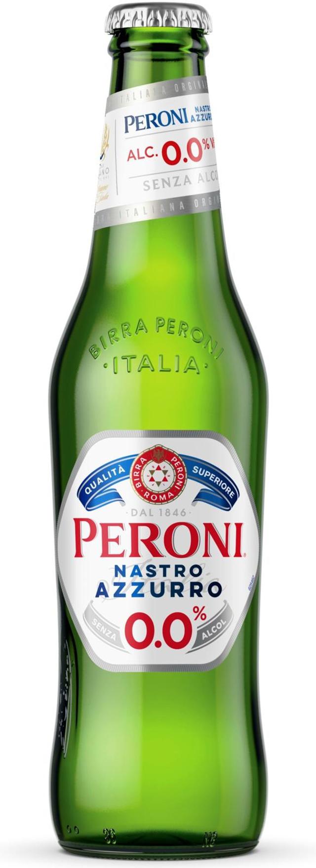 Peroni Nastro Azzurro alkoholiton olut 0,0% 33cl plo
