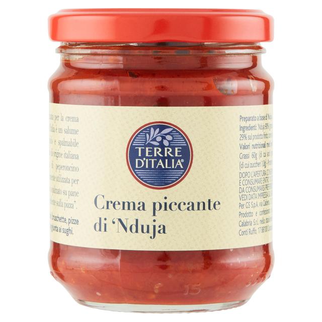 Terre d'Italia Crema piccante di 'Nduja salamitahna 180g