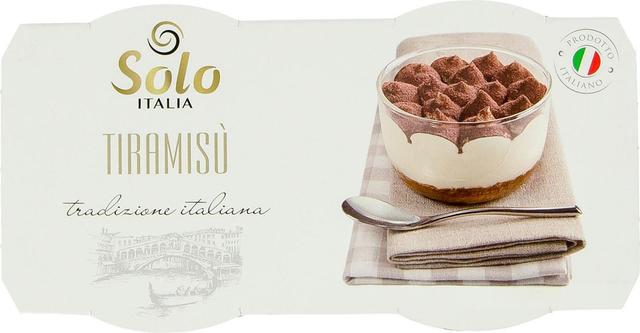 Solo Italia 160g tiramisu jälkiruoka