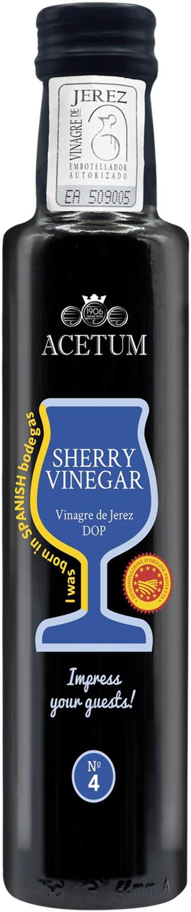 Acetum Sherry PDO Wine Vinegar 250 ml