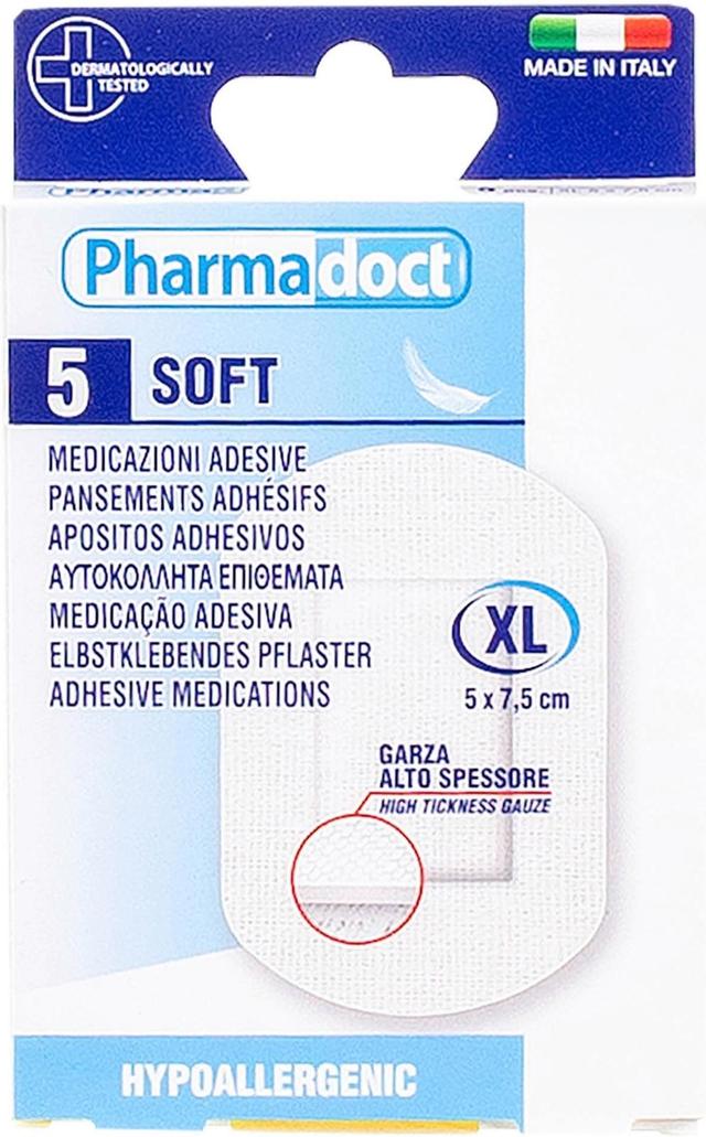 Pharmadoct haavatyyny 5x7,5cm pehmeä