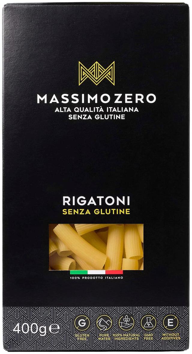 Massimo Zero Gluteeniton Rigatoni 400g