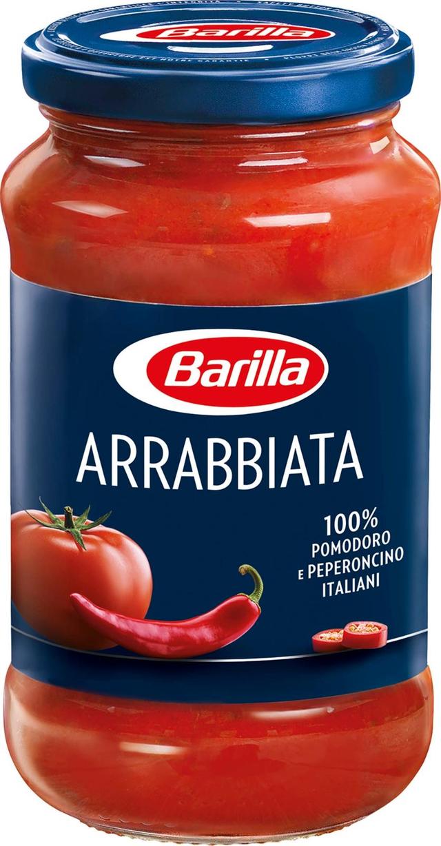 Barilla Arrabbiata voimakasmausteinen tomaattikastike 400g
