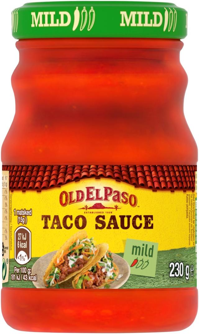 Old El Paso 230g Mild Taco Sauce