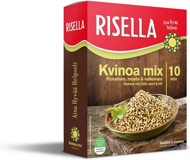 Risella Kvinoa Mix Punainen, musta & valkoinen 500g