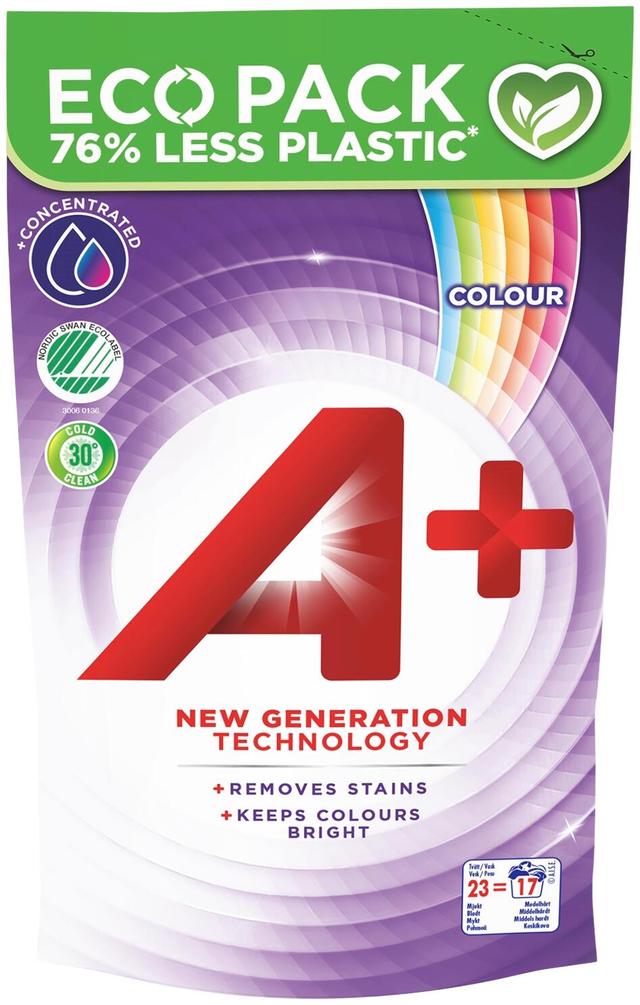 A+ 920ml Color pyykinpesuneste täyttöpakkaus