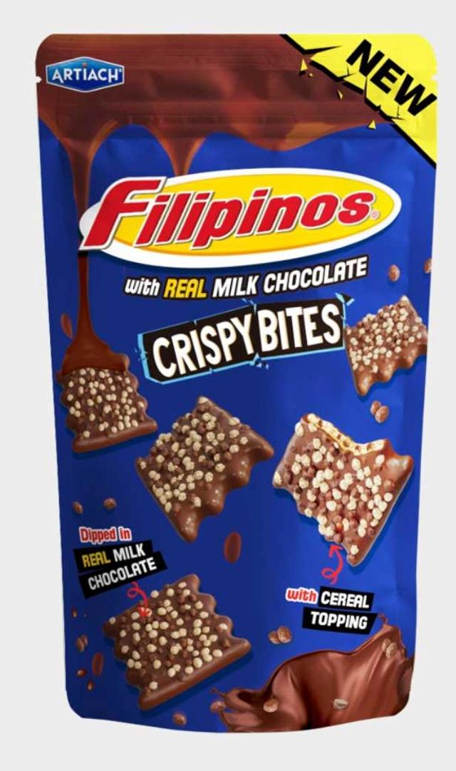 Filipinos Crispy Bites maitosuklaa 100g