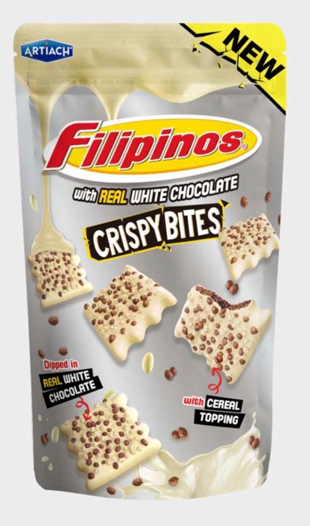 Filipinos Crispy Bites valkosuklaa 100g