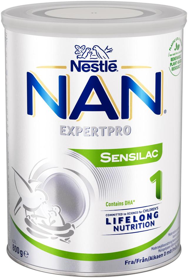 Nestlé NAN Sensilac 1 Äidinmaidonkorvike 800g