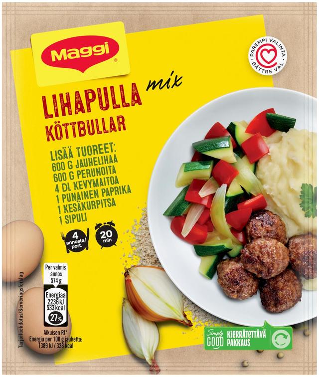 Maggi Mix Lihapulla ateria-ainekset 70g