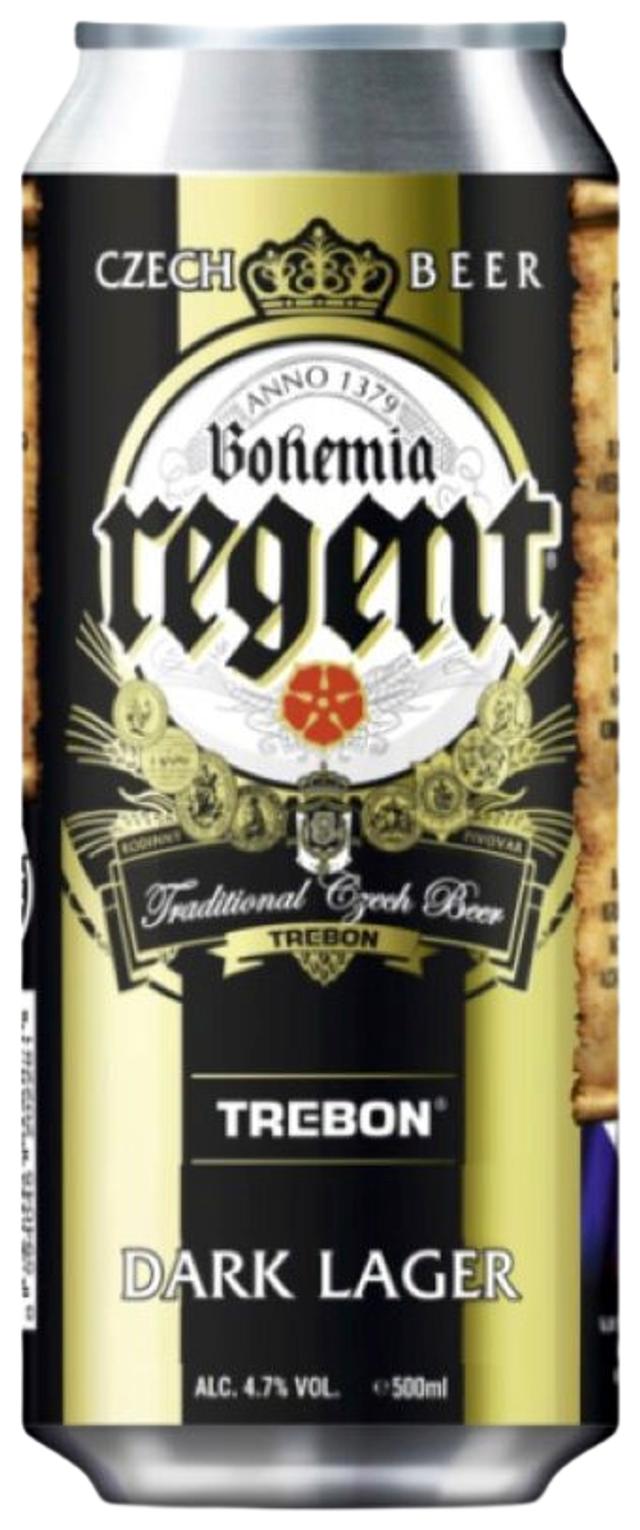 Bohemia Regent Tumma Lager Olut 4,7% 50cl tölkki