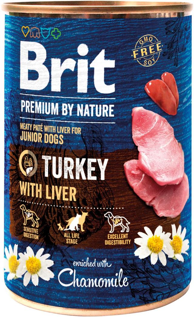 Brit Premium by Nature Kalkkuna-maksa pennulle 400 g