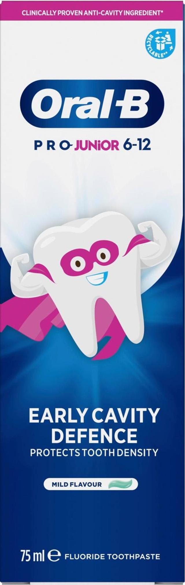 Oral-B Junior 75ml lasten hammastahna