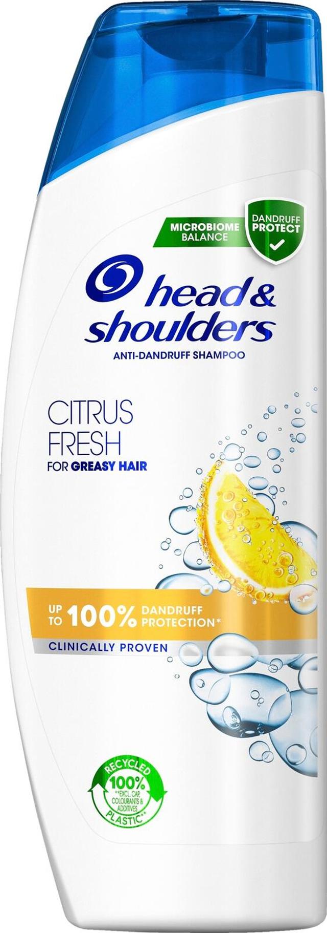 head&shoulders Citrus Fresh 500ml shampoo