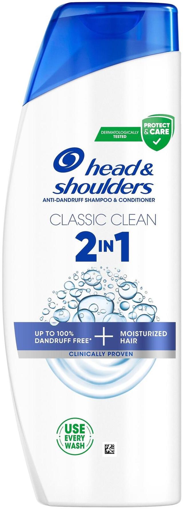 head&shoulders 2in1 Classic Clean 500ml shampoo