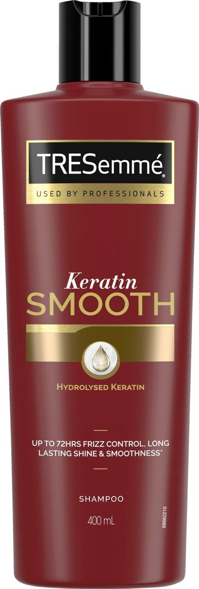 TRESemmé Keratin Smooth Shampoo Sisältää keratiiniproteiinia 400 ML