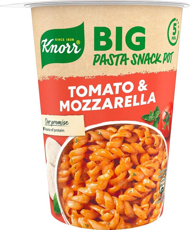 Knorr Big Tomaatti & Mozzarella Snack Pot 93 g 1 annos
