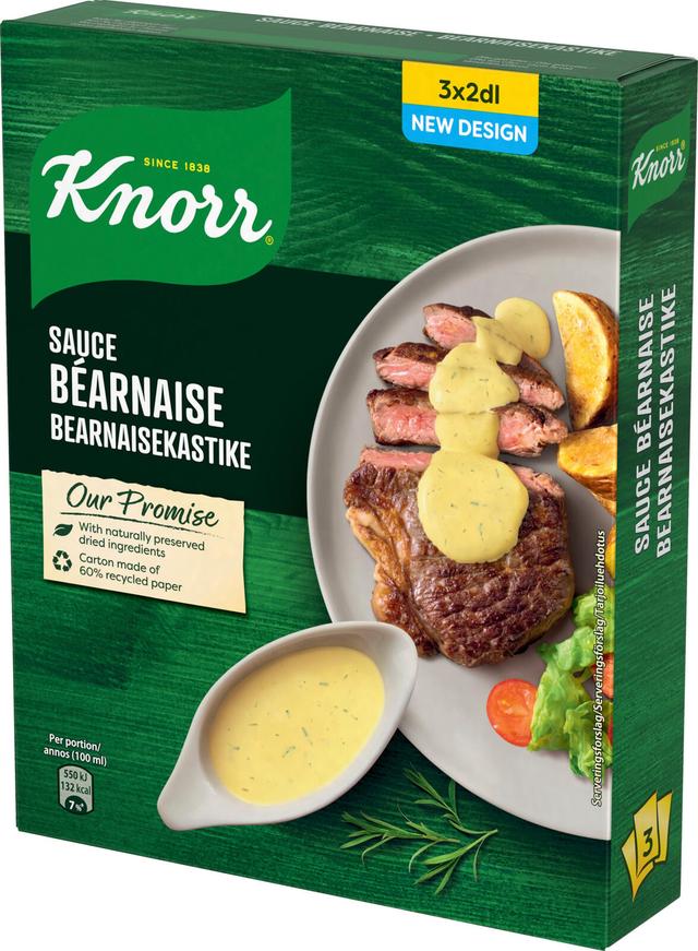 Knorr Kastikeaines Béarnaisekastike 3x26g