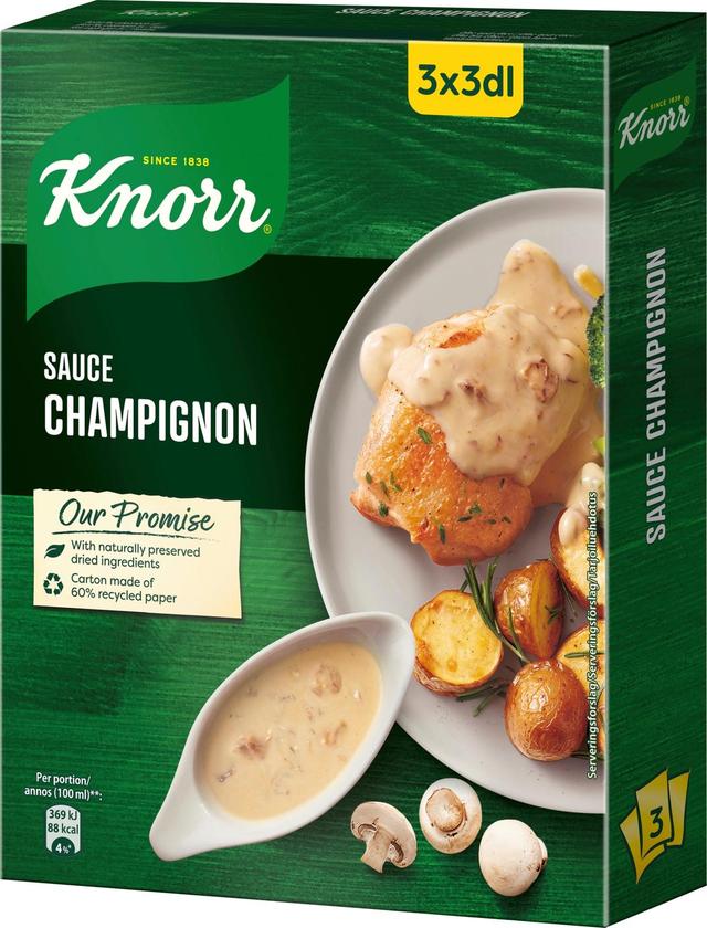 Knorr Herkkusienikastike Kastikeaines 3x21g