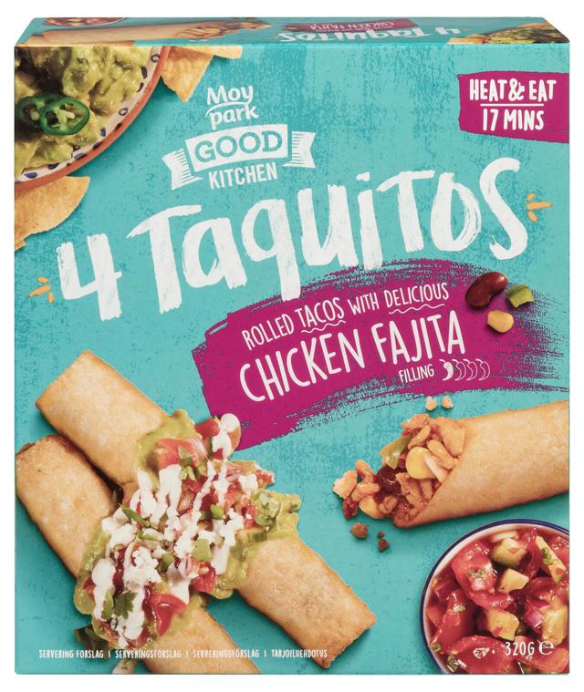 Good Kitchen Taquito kana fajita 320g