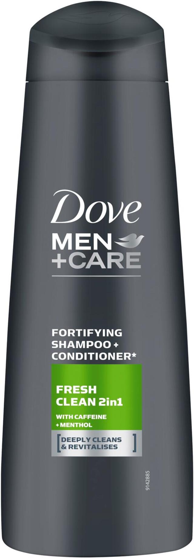 Dove Men+Care Fresh & Clean 2-in-1 Shampoo Miehille 250 ml