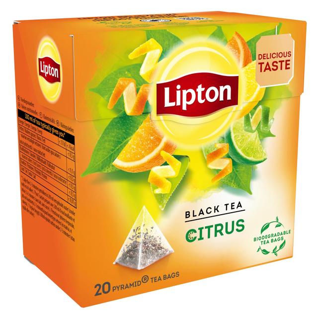 Lipton Musta Tee Citrus 20p/36g