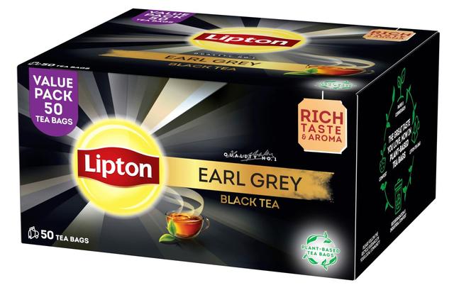 Lipton Musta Tee Earl Grey 50p/80g